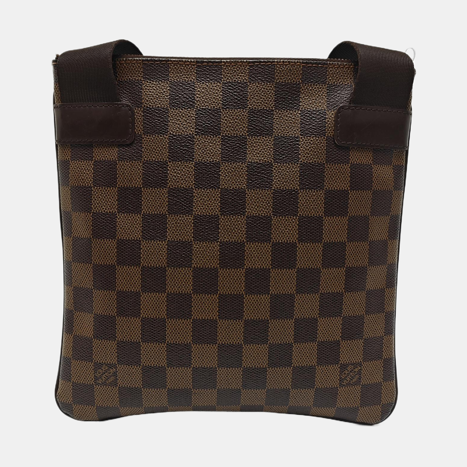 MELVILLE Damier Ebene Coated Canvas Brown
