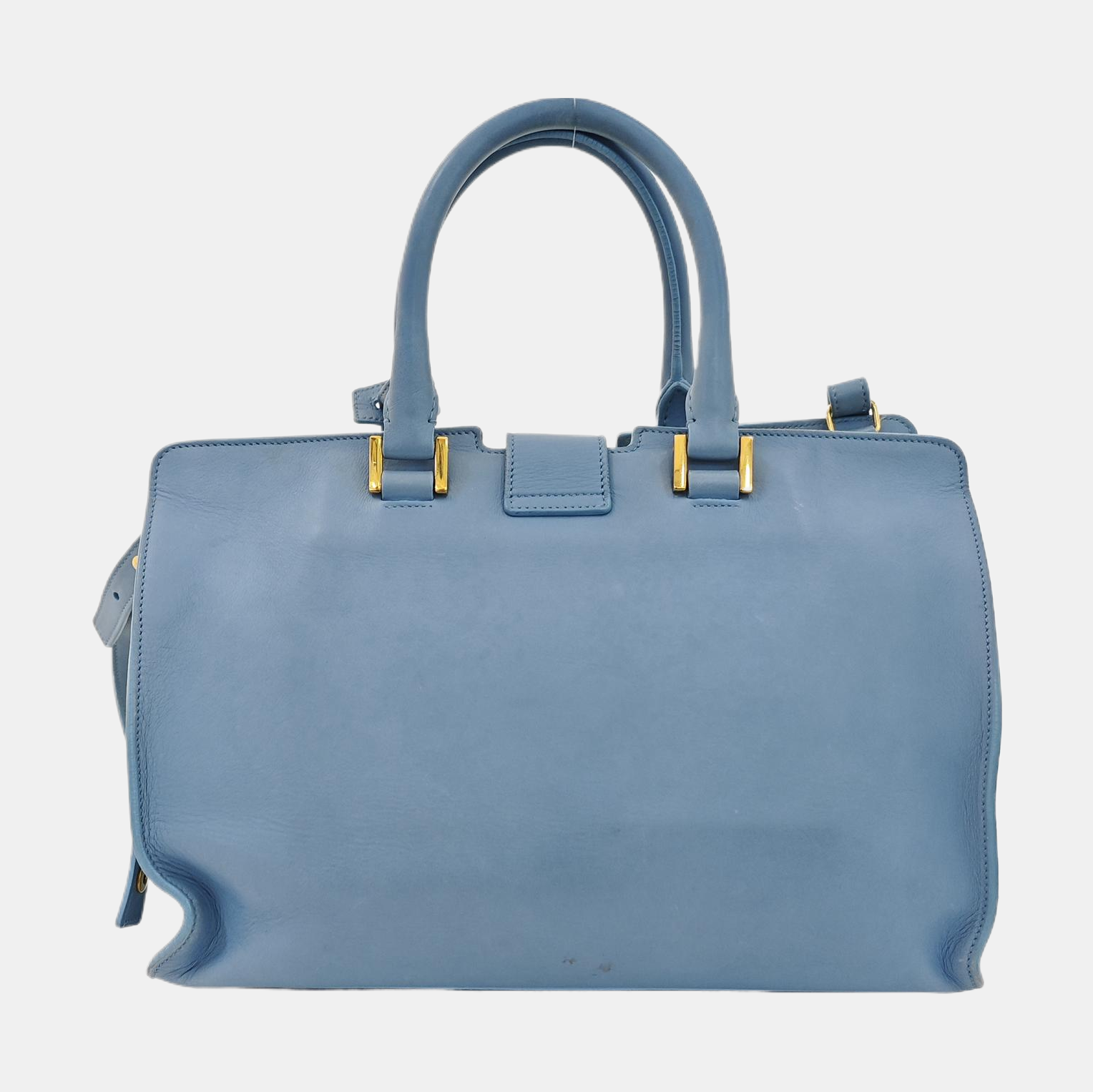 CHYC Y LIGNE Small Calfskin Blue