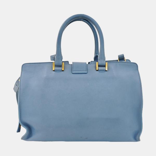 CHYC Y LIGNE Small Calfskin Blue