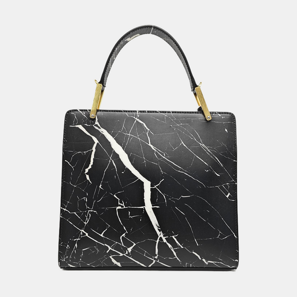 Calfskin Shoulder Bag Black