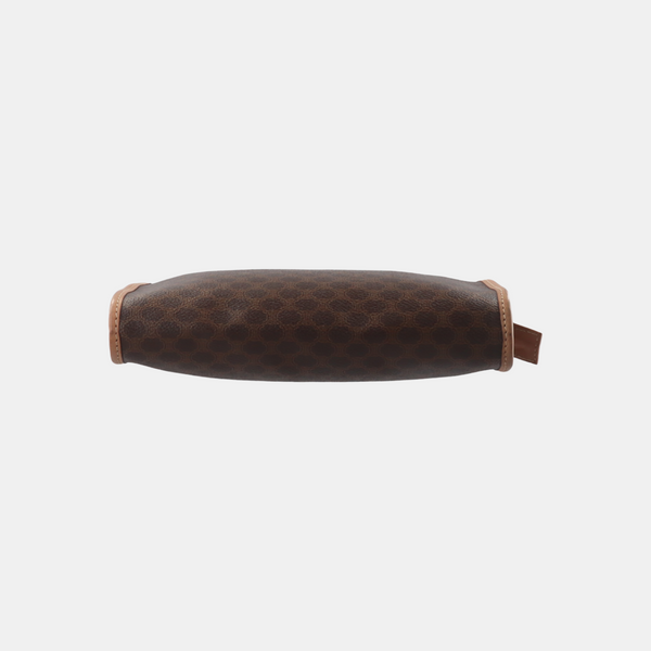 MACADAM CLUTCHE Coated Canvas Brown