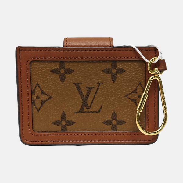 DAUPHINE Monogram Coated Canvas Brown Wallet