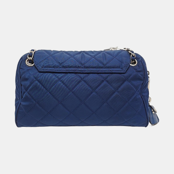 Quilted Nylon Blue