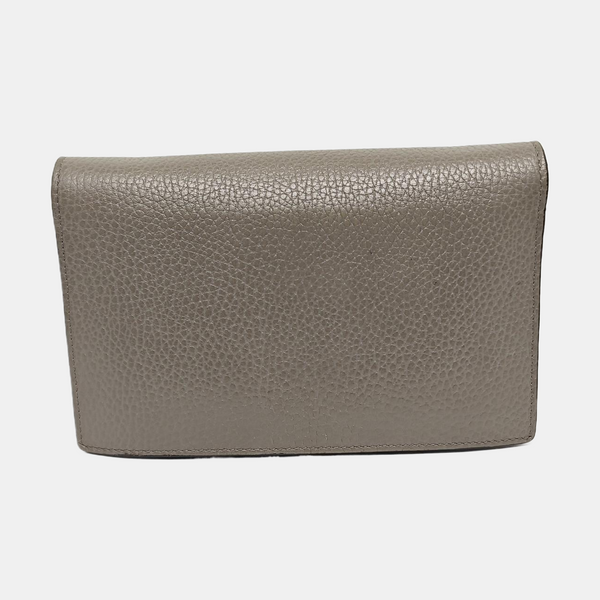Interlocking G Calfskin Gray