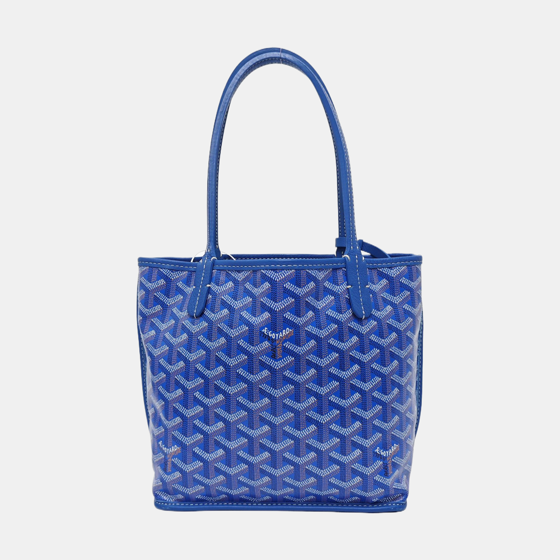 Anjou Mini Coated Canvas Blue