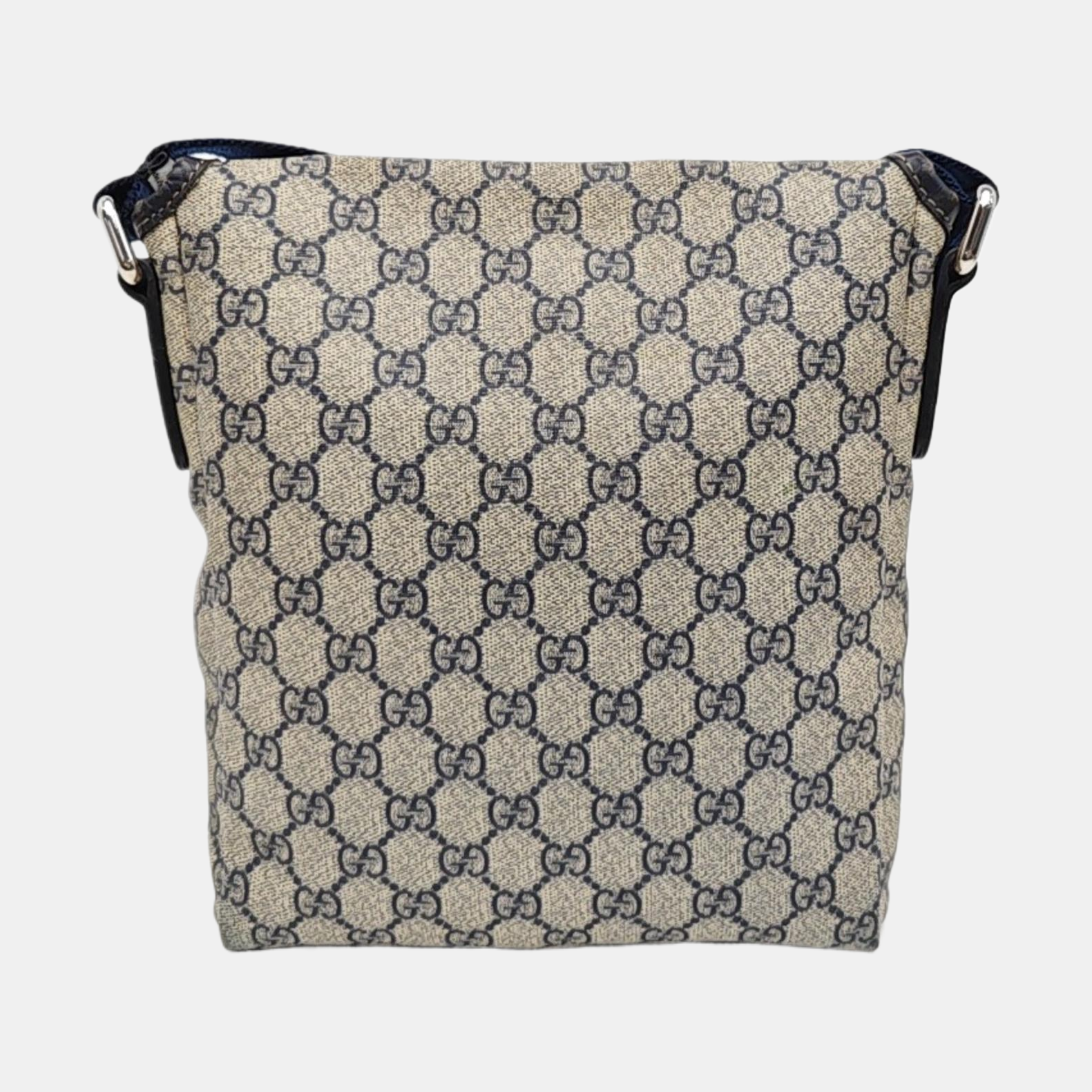 Monogram Coated Canvas Shoulder Bag Beige