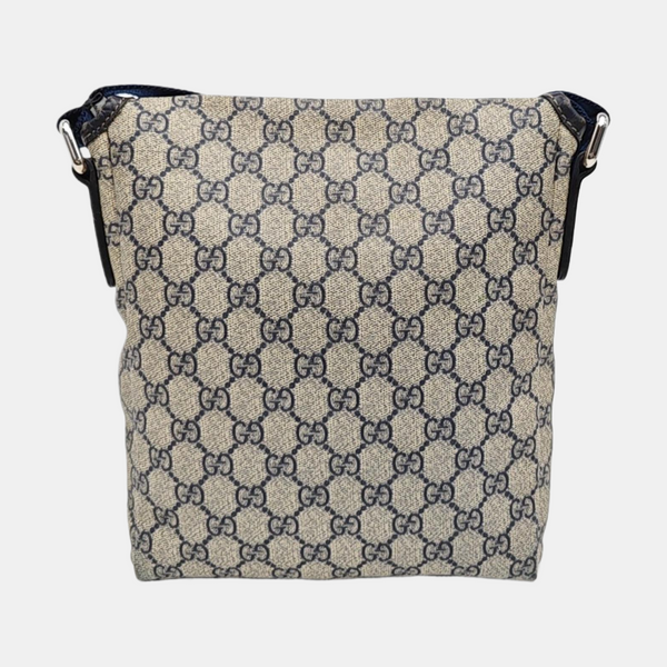 Monogram Coated Canvas Shoulder Bag Beige