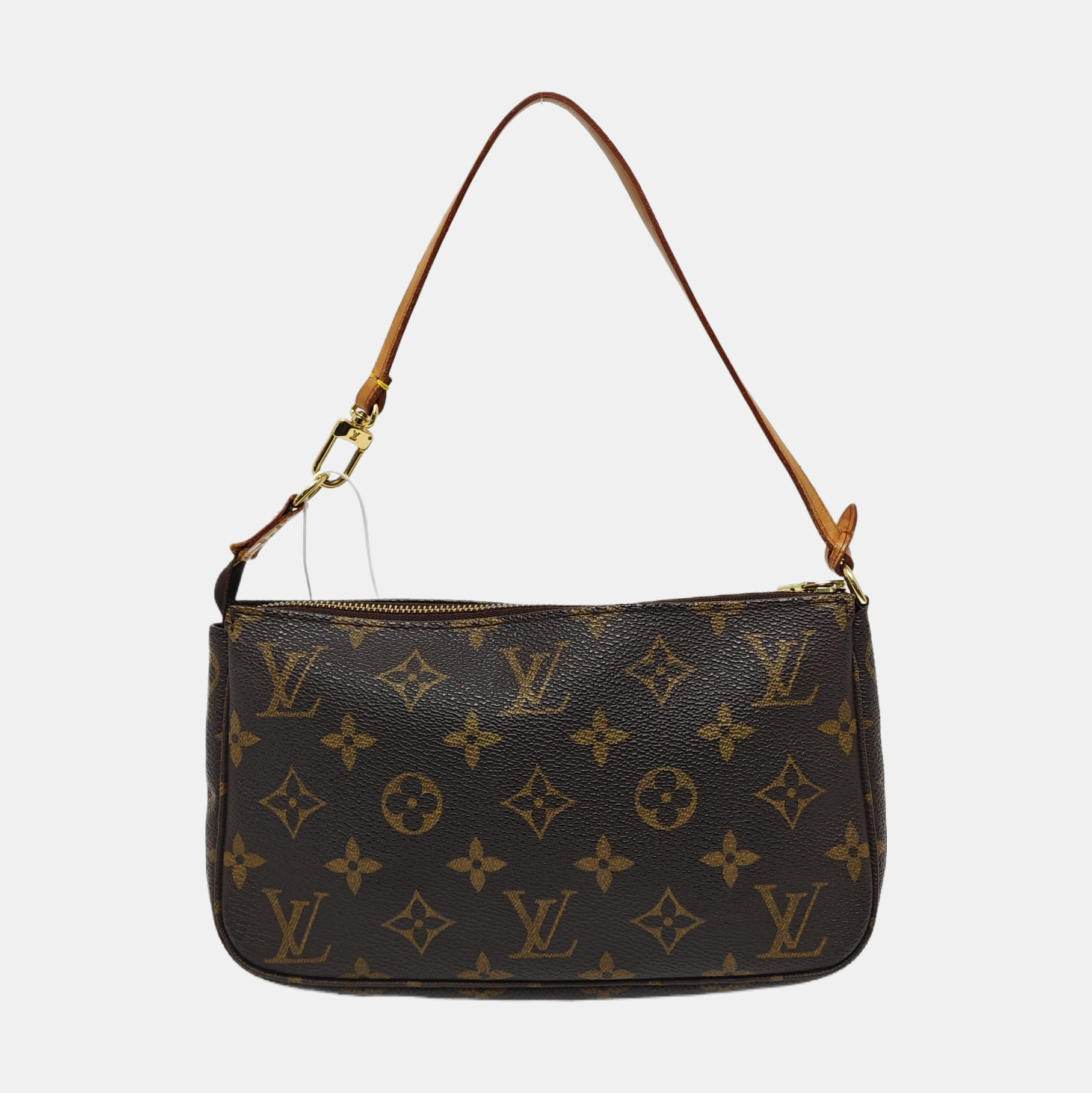 ACCESSOIRES Monogram Coated Canvas Brown