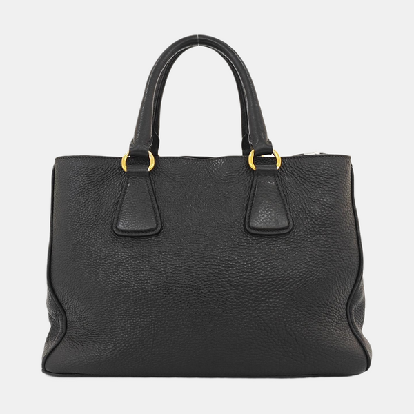 Calfskin Shoulder Bag Black
