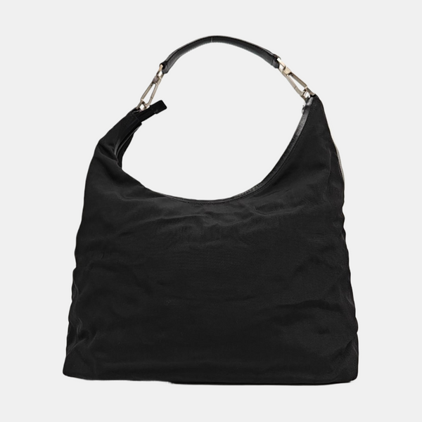 Canvas Shoulder Bag Black