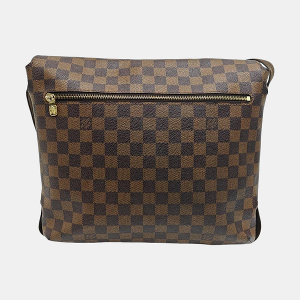 BROOKLYN Damier Ebene Coated Canvas Brown