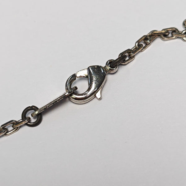 DANDY LV PLATE Metal Silver Necklace