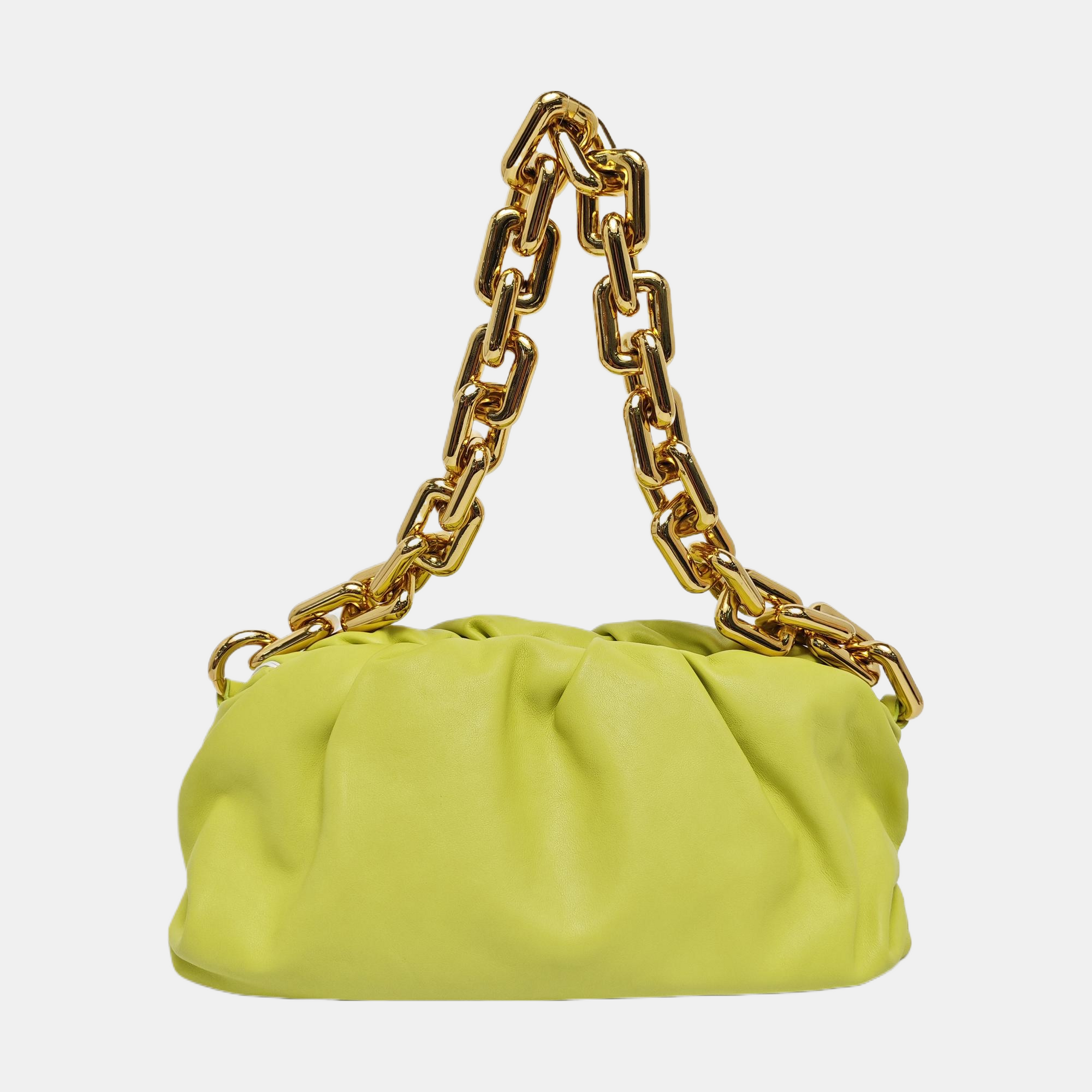 The Pouch Calfskin Green