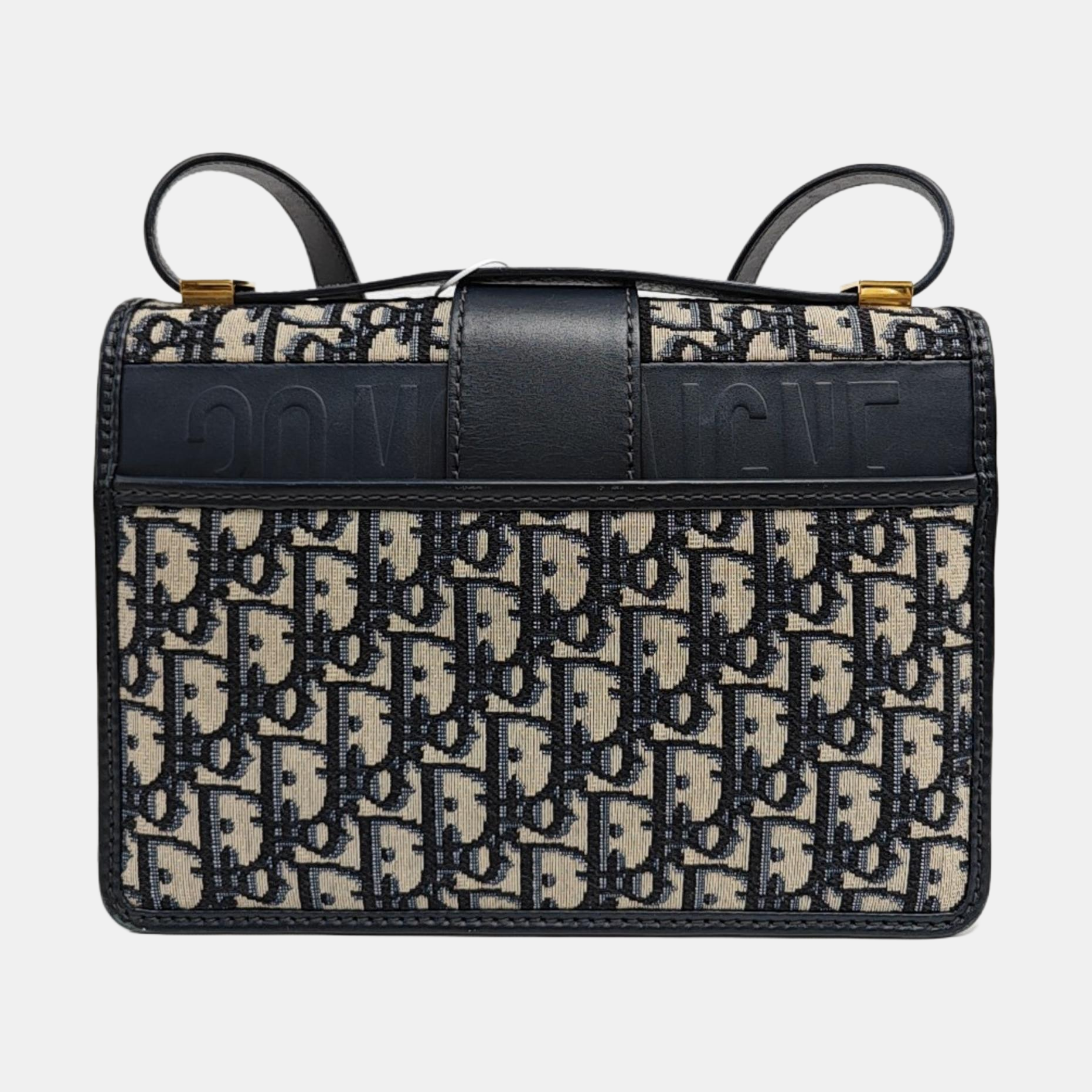 30 Montaigne Oblique Canvas Blue