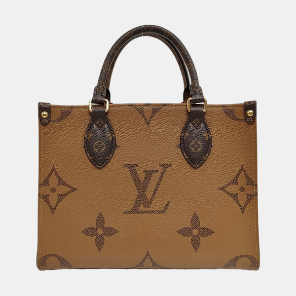 ONTHEGO PM Monogram Coated Canvas Brown