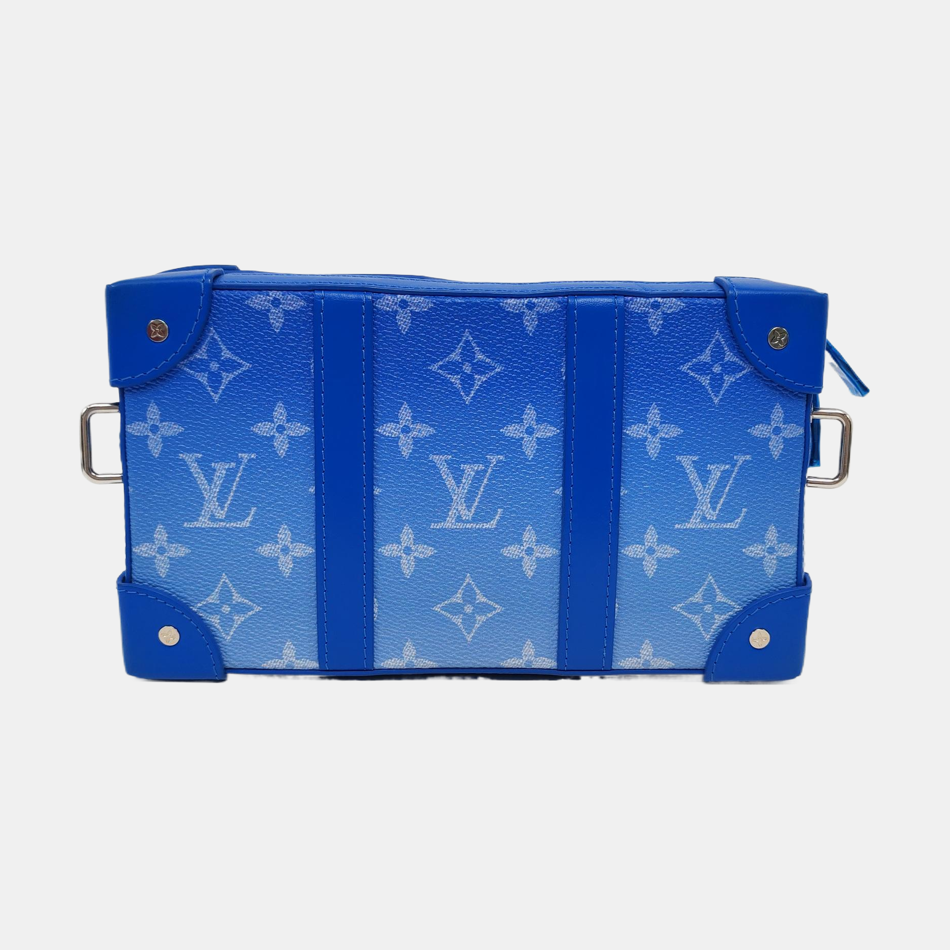 WALLET TRUNK Monogram Coated Canvas Blue