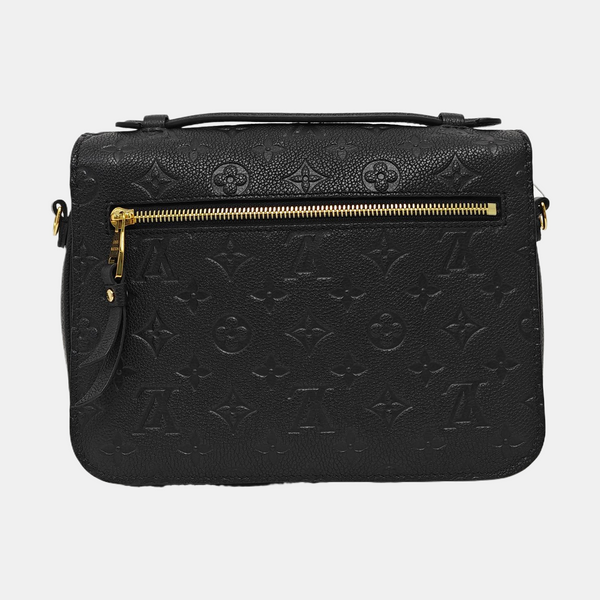 MÉTIS MM Monogram Calfskin Black