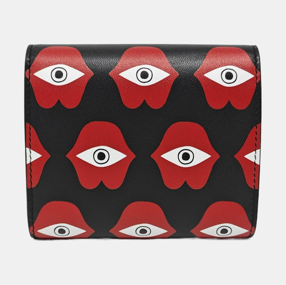 Calfskin Wallet Small Black