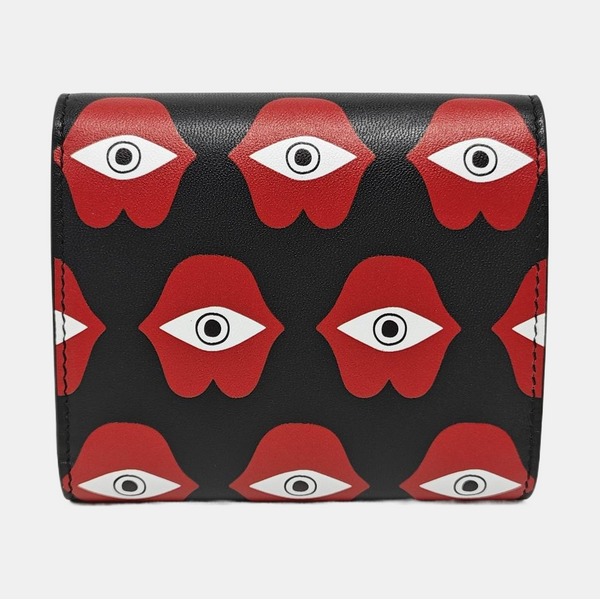 Calfskin Wallet Small Black
