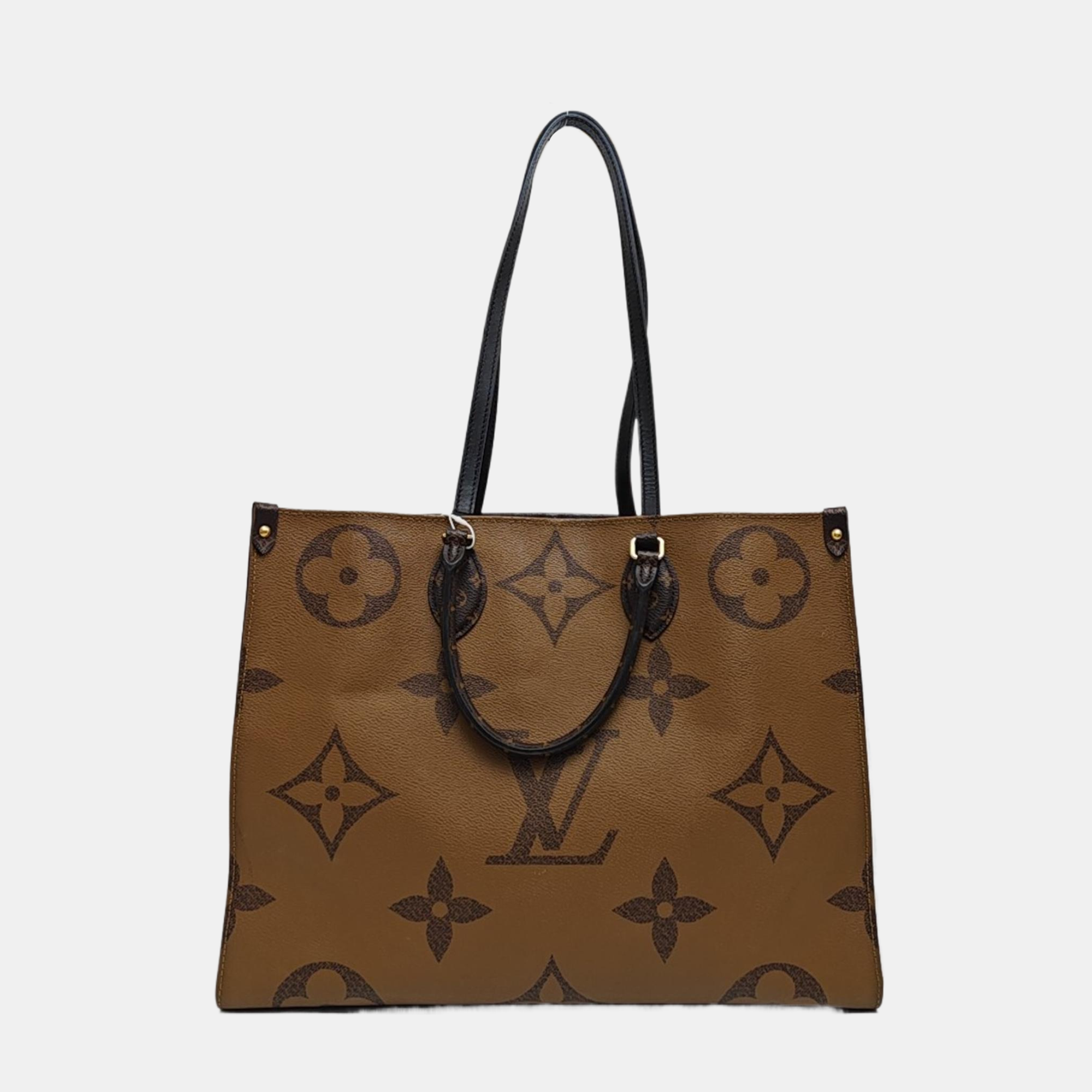 ONTHEGO GM Monogram Coated Canvas Brown