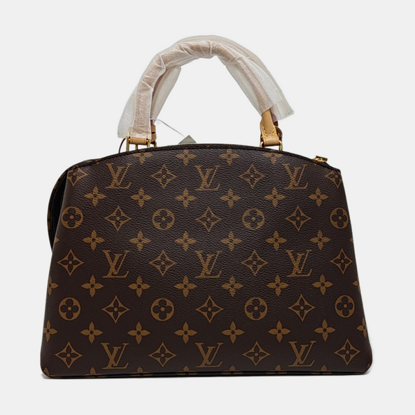 PALAIS PM Monogram Coated Canvas Brown