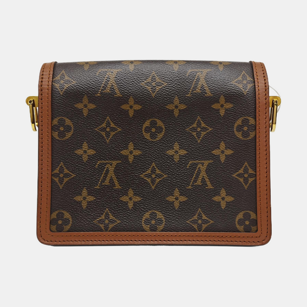 DAUPHINE Mini Coated Canvas Brown
