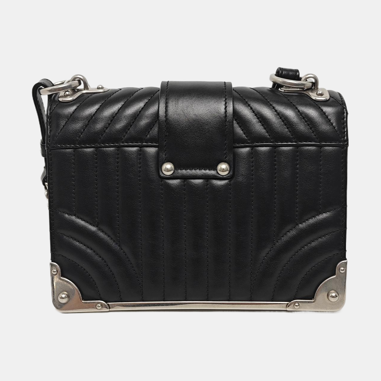 Cahier Quilted Lambskin Black