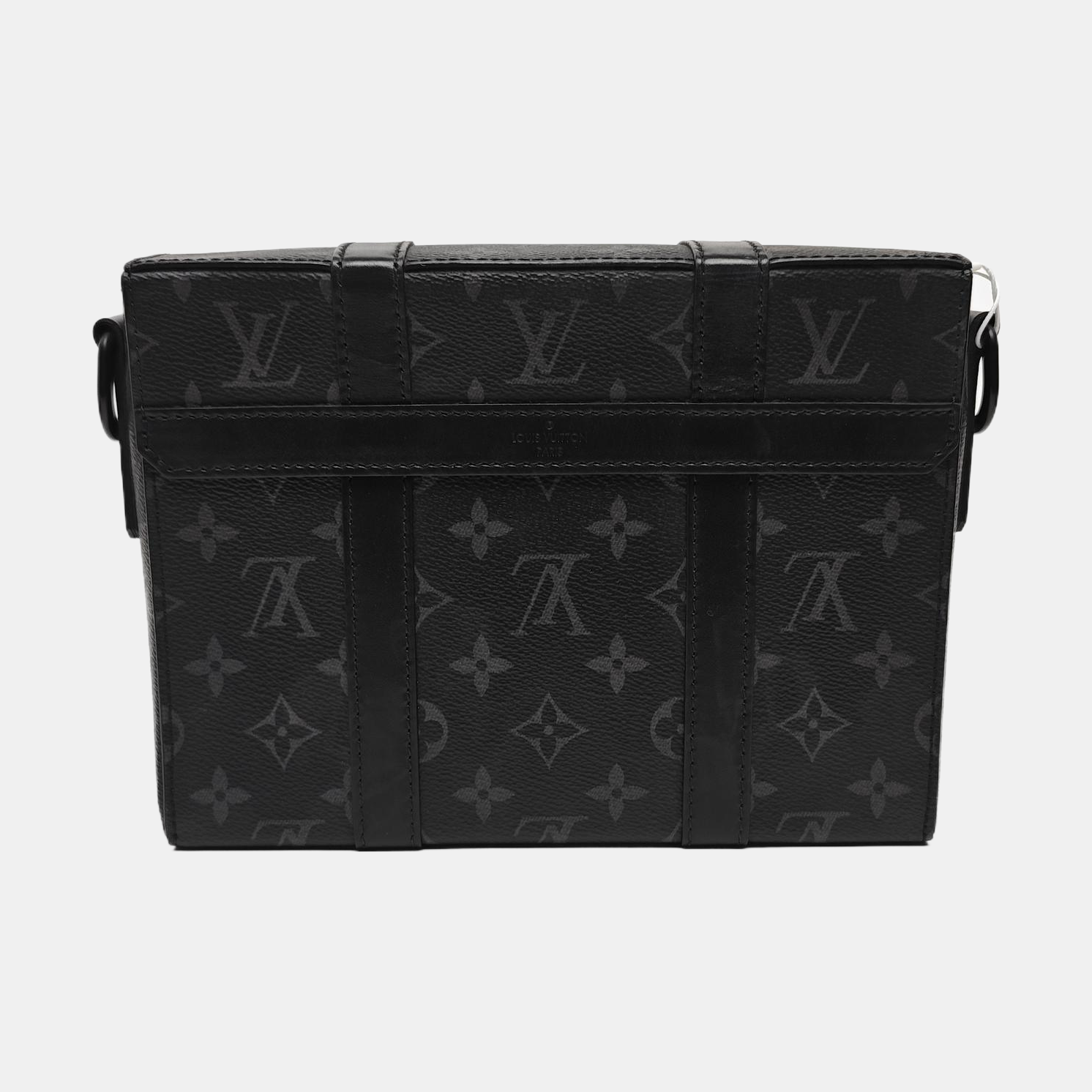 TRUNK PM Monogram Coated Canvas Black
