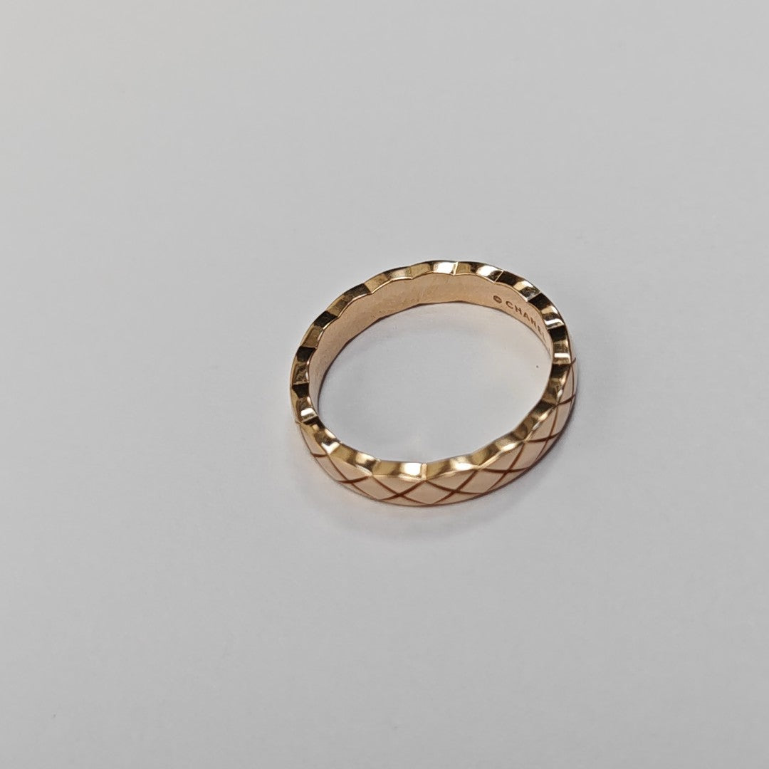 COCOCRUSH 18k Rose Gold Ring EU 50
