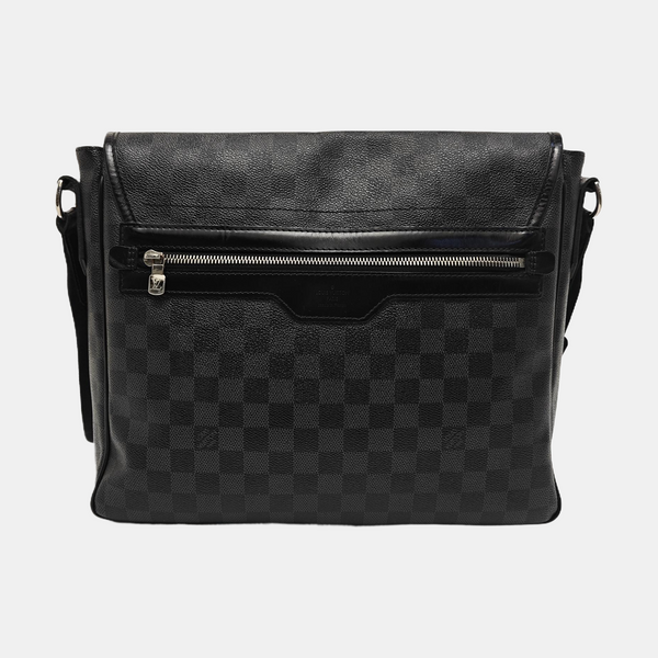DANIEL Damier Graphite Coated Canvas Gray