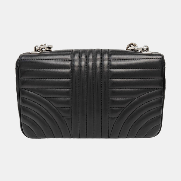 Diagramme Medium Quilted Calfskin Black