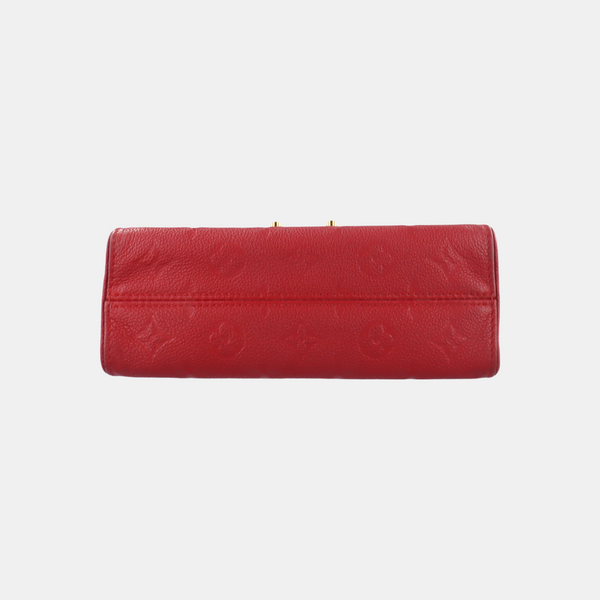 SAINT SULPICE PM Monogram Calfskin Red