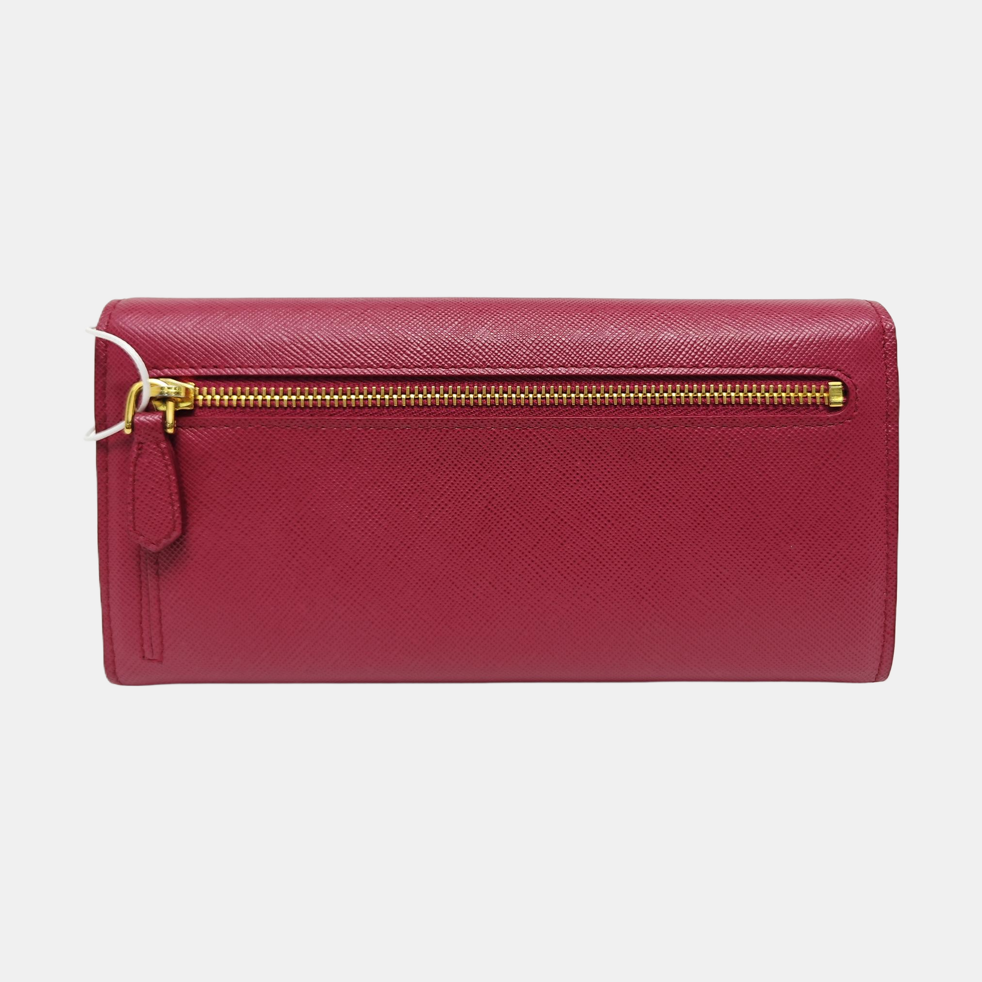 Saffiano Calfskin Wallet Red
