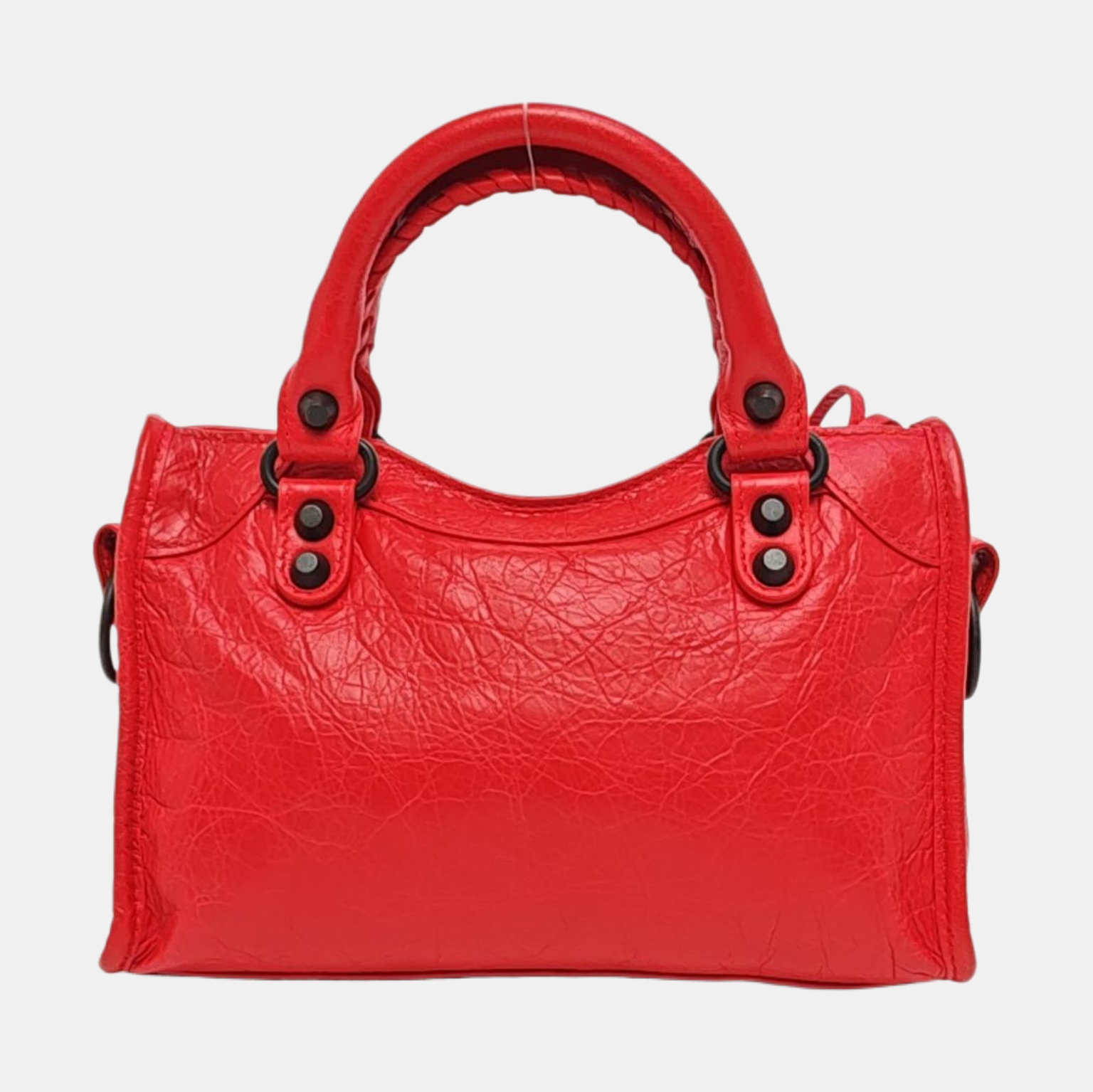 Classic City Mini Lambskin Red