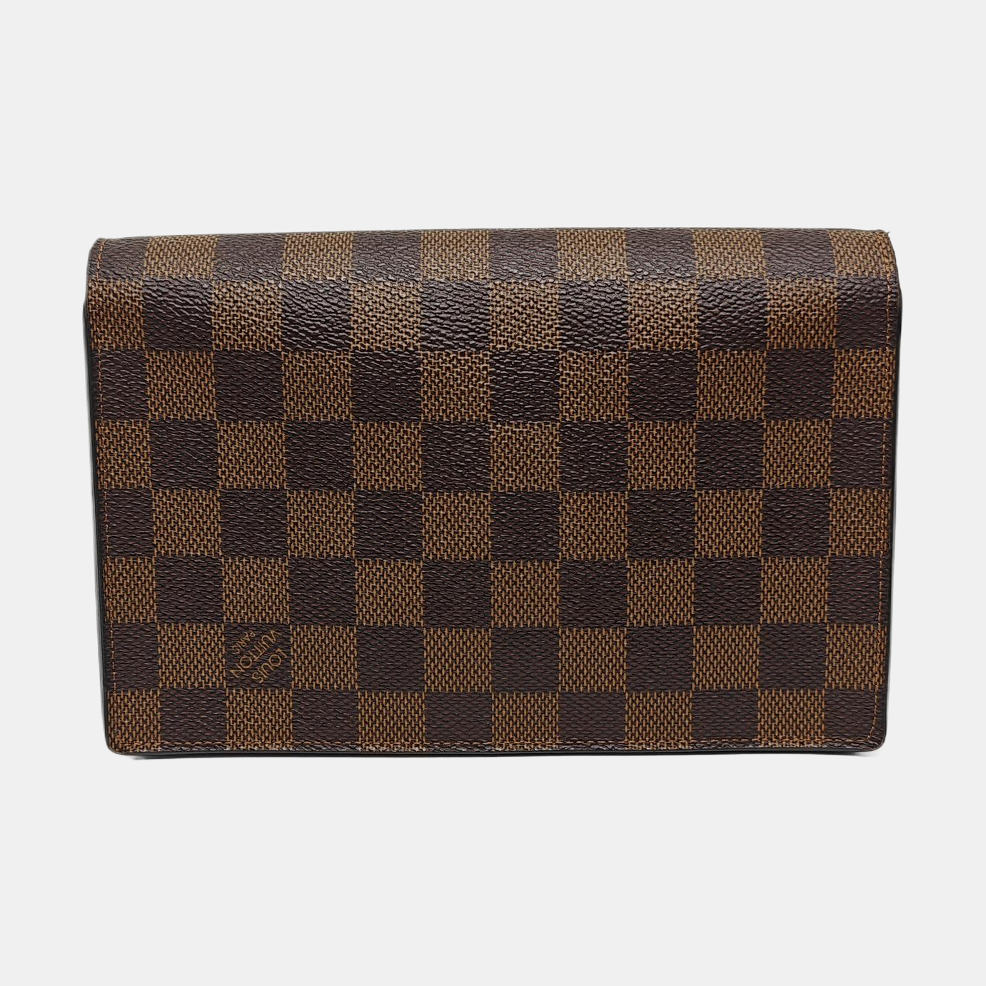 VAVIN Damier Ebene Coated Canvas Brown