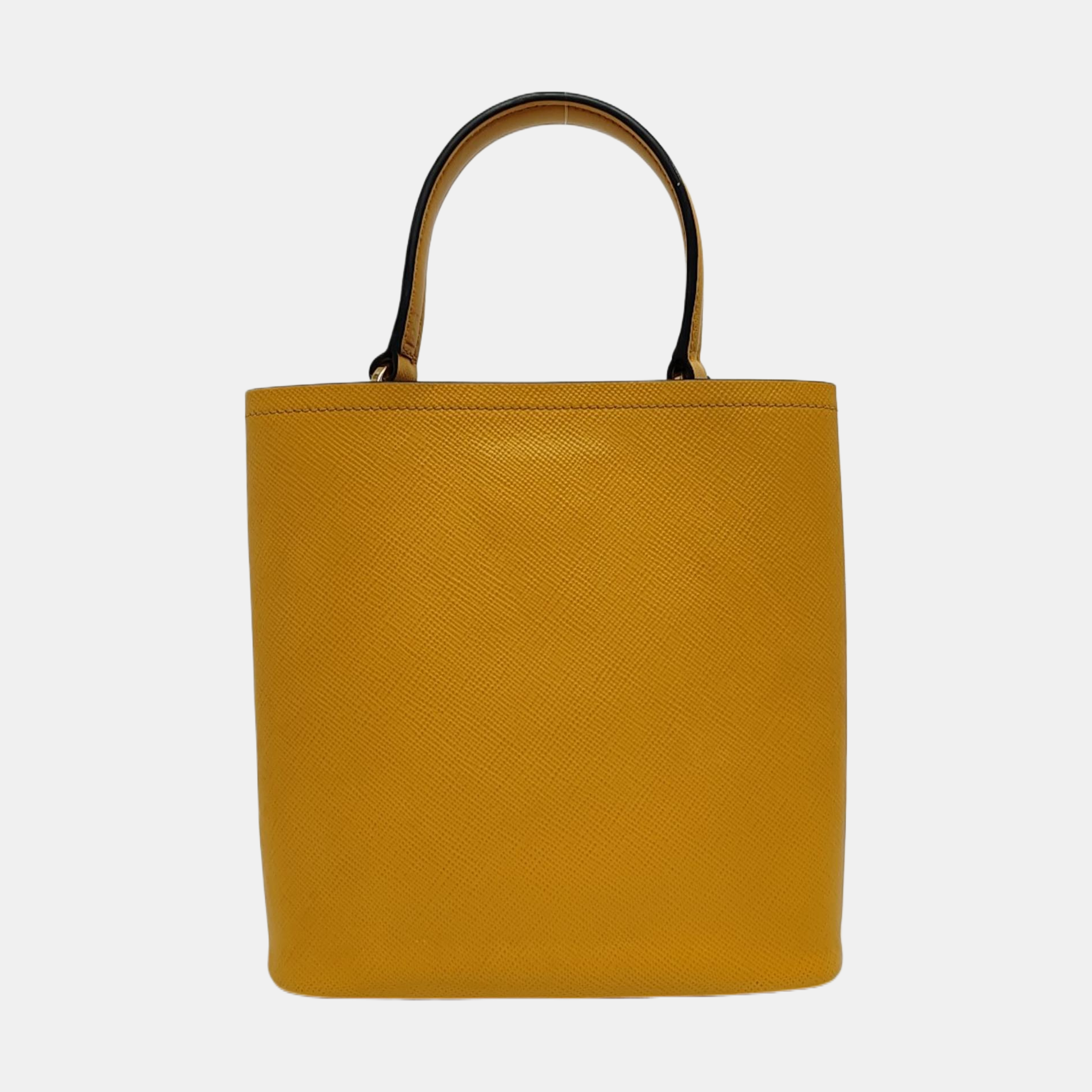 Panier Medium Calfskin Yellow