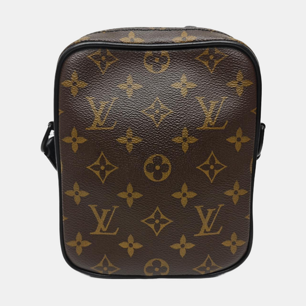 CHRISTOPHER Monogram Coated Canvas Brown