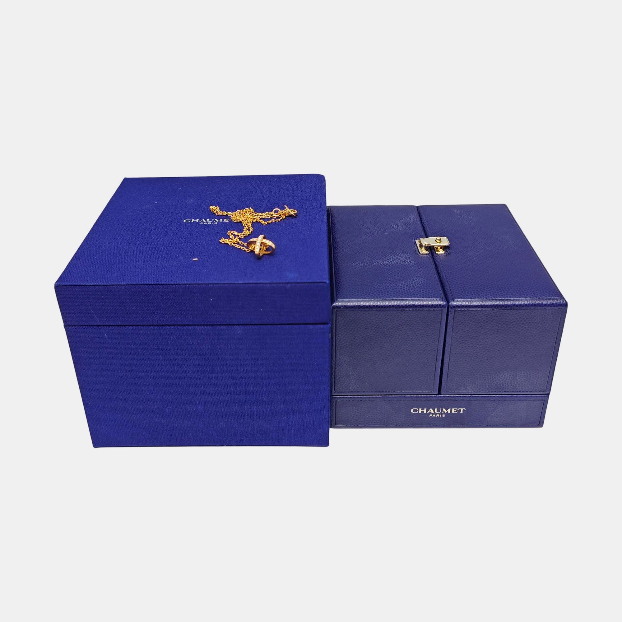 Jeux De Liens 18k Rose Gold Necklace