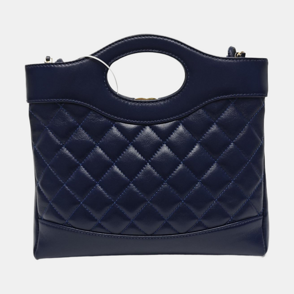 CHANEL 31 Quilted Lambskin Blue