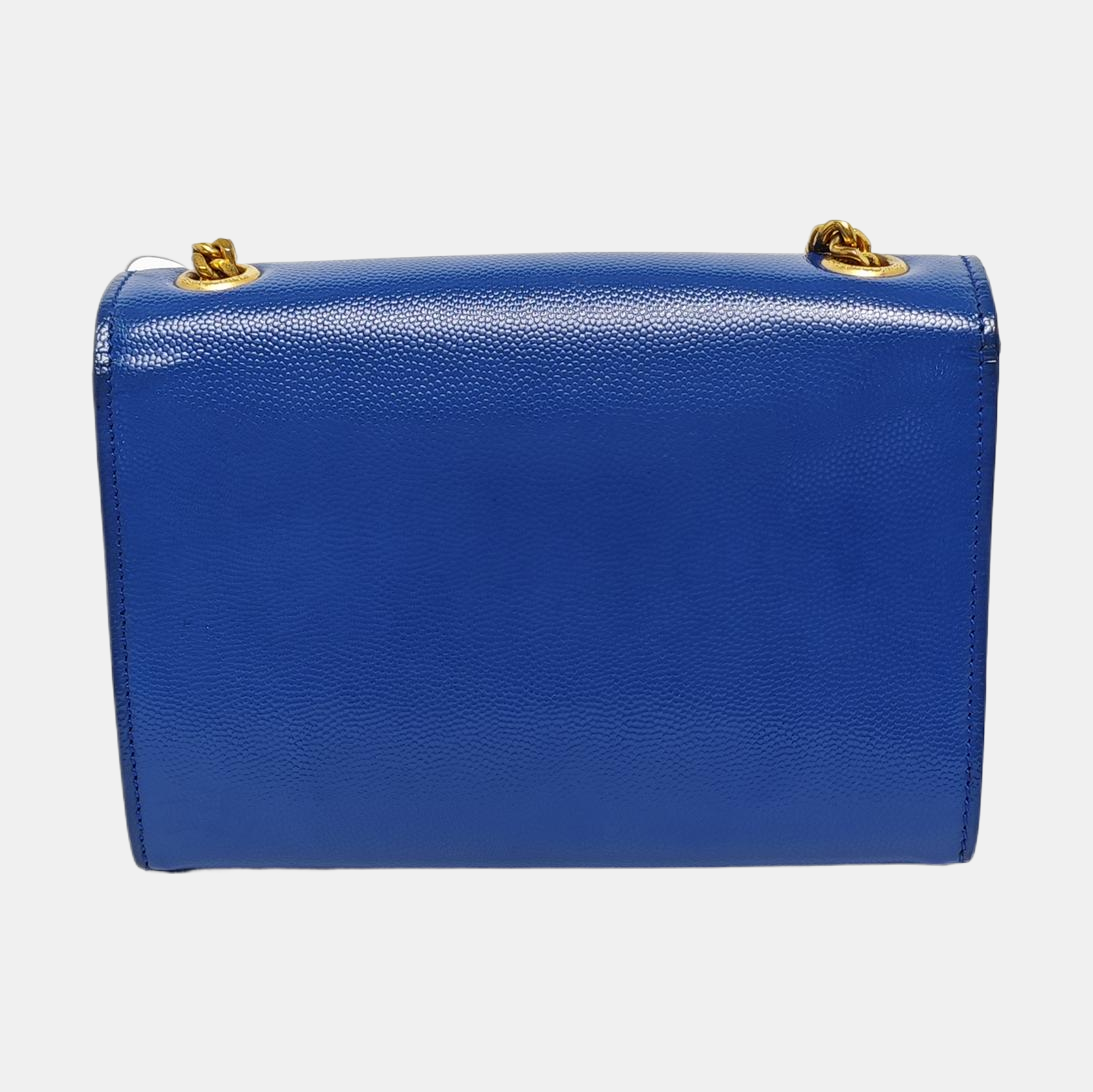 Authenticated pre-owned  KATE Mini Calfskin Blue - Shoulder Bag at Looply