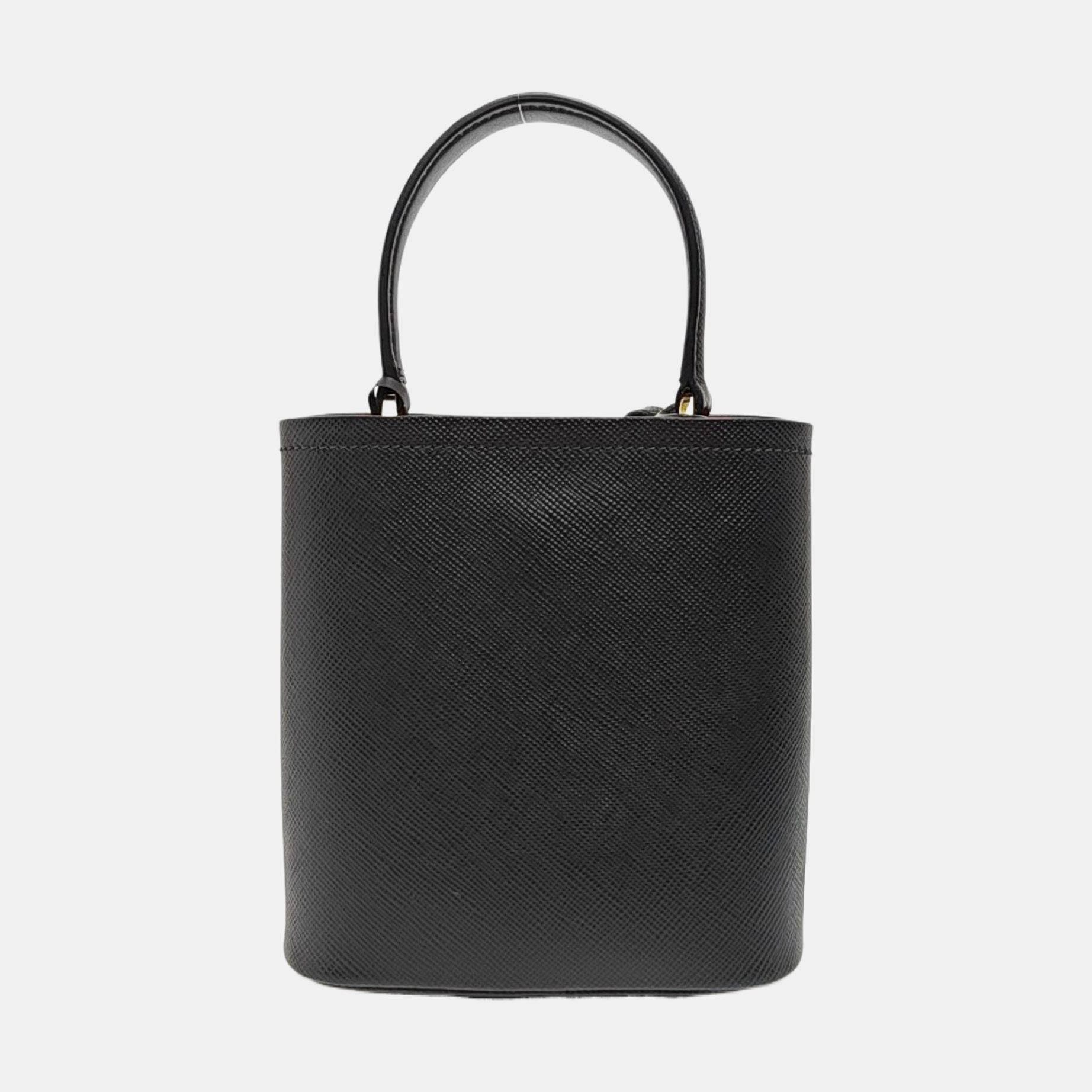 Panier Small Saffiano Calfskin Black