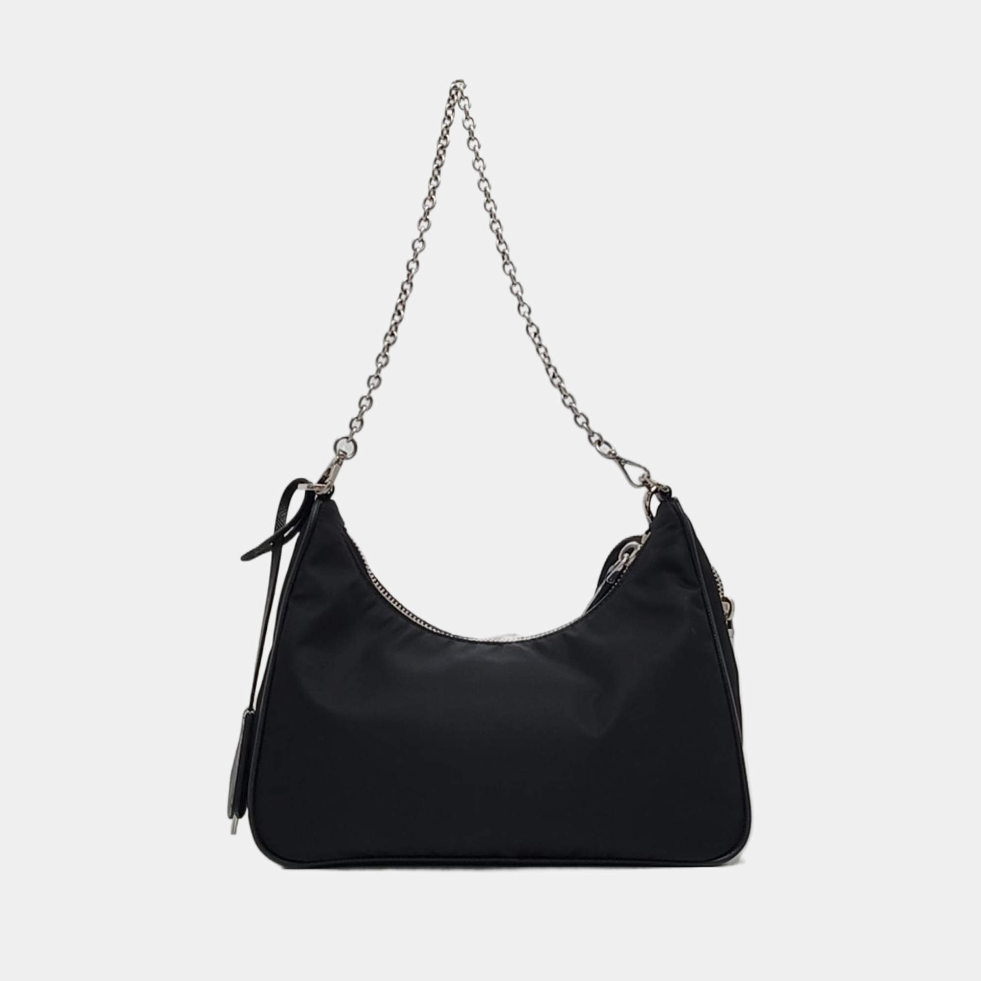 Authenticated pre-owned  Re-Edition2005 Nylon Black - Crossbody Bag at Looply