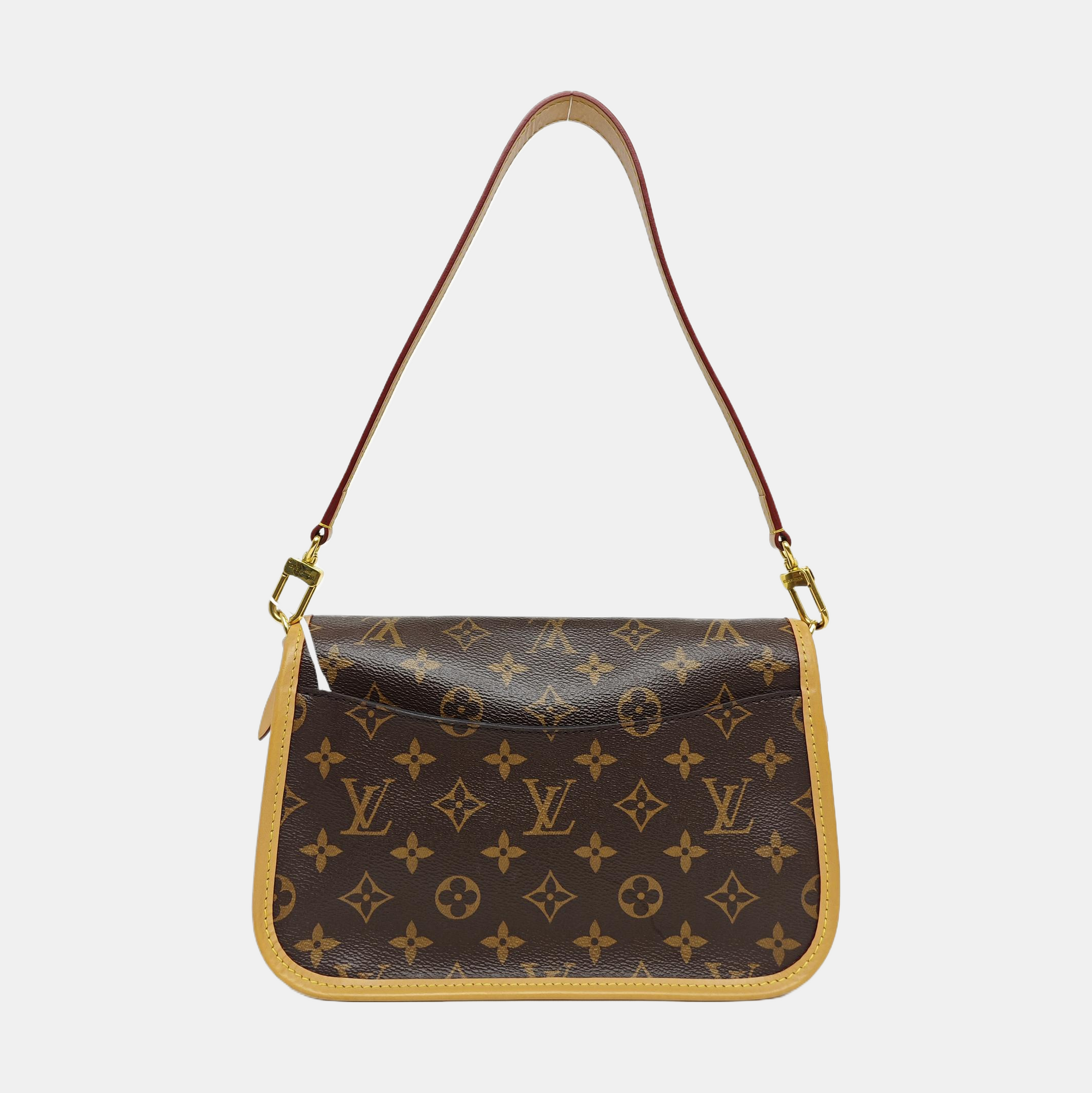DIANE Monogram Coated Canvas Brown
