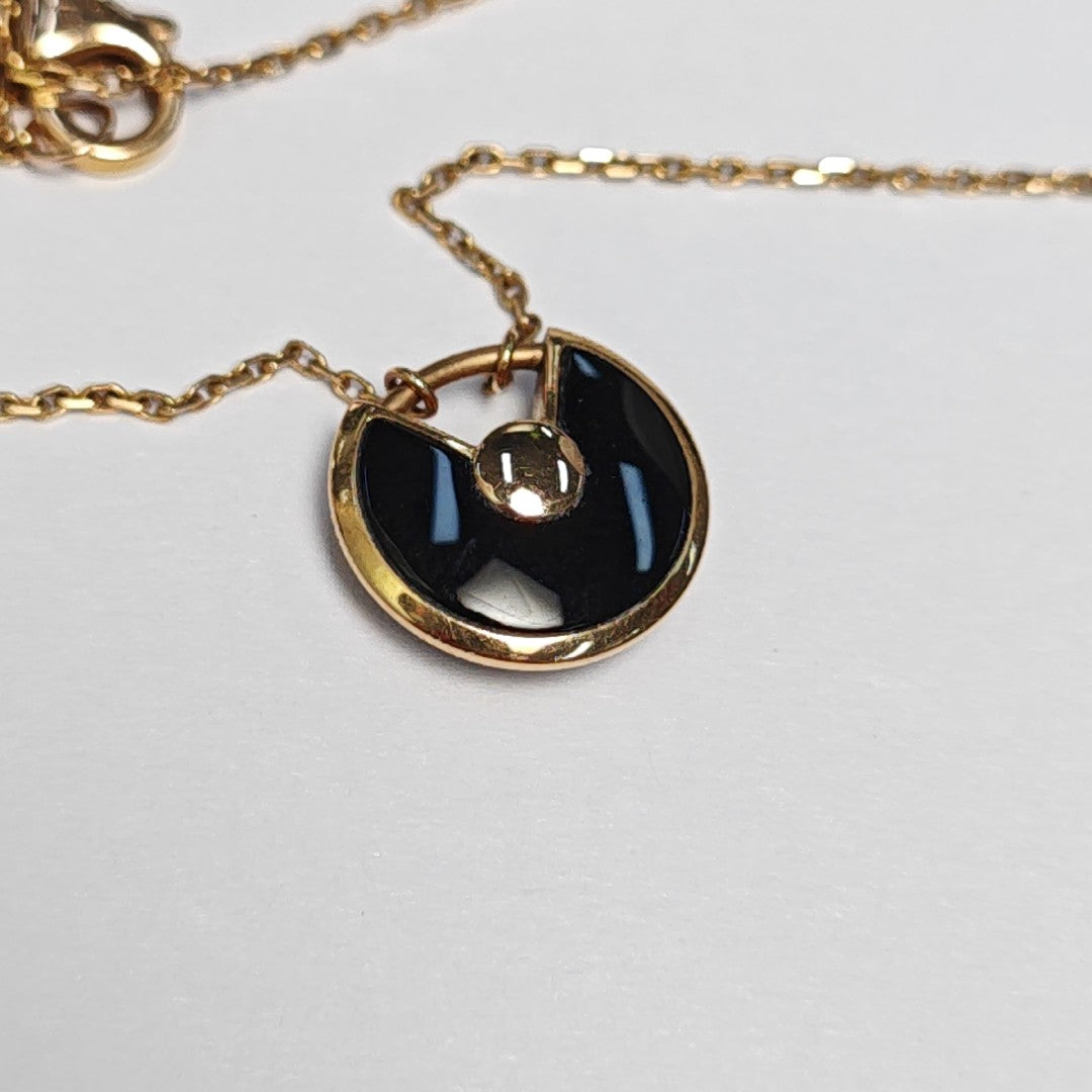 AMULETTE DE CARTIER 18k Rose Gold Necklace