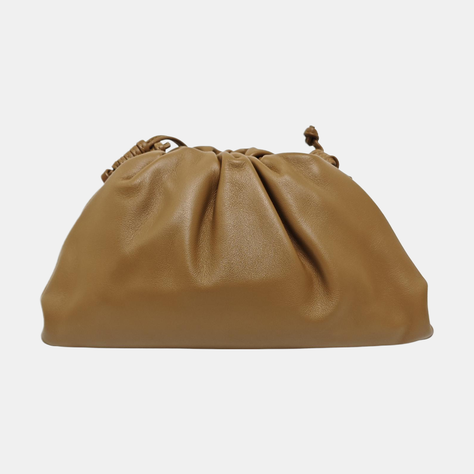 Authenticated pre-owned  The Pouch Mini Calfskin Brown - Shoulder Bag at Looply