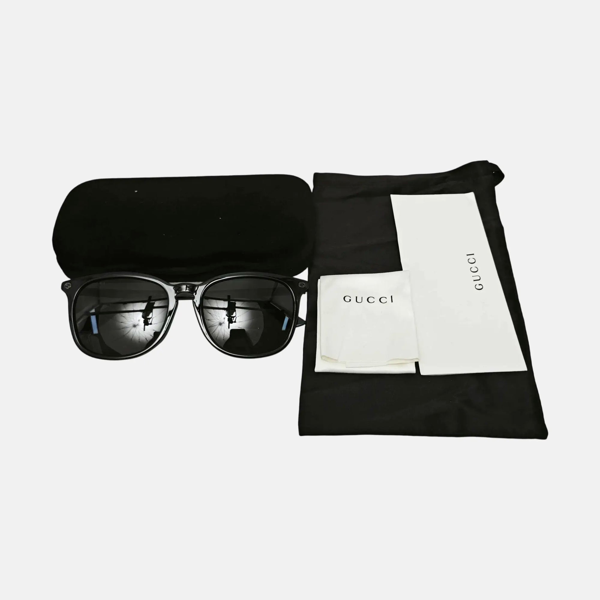 Synthetic Sunglasses Black