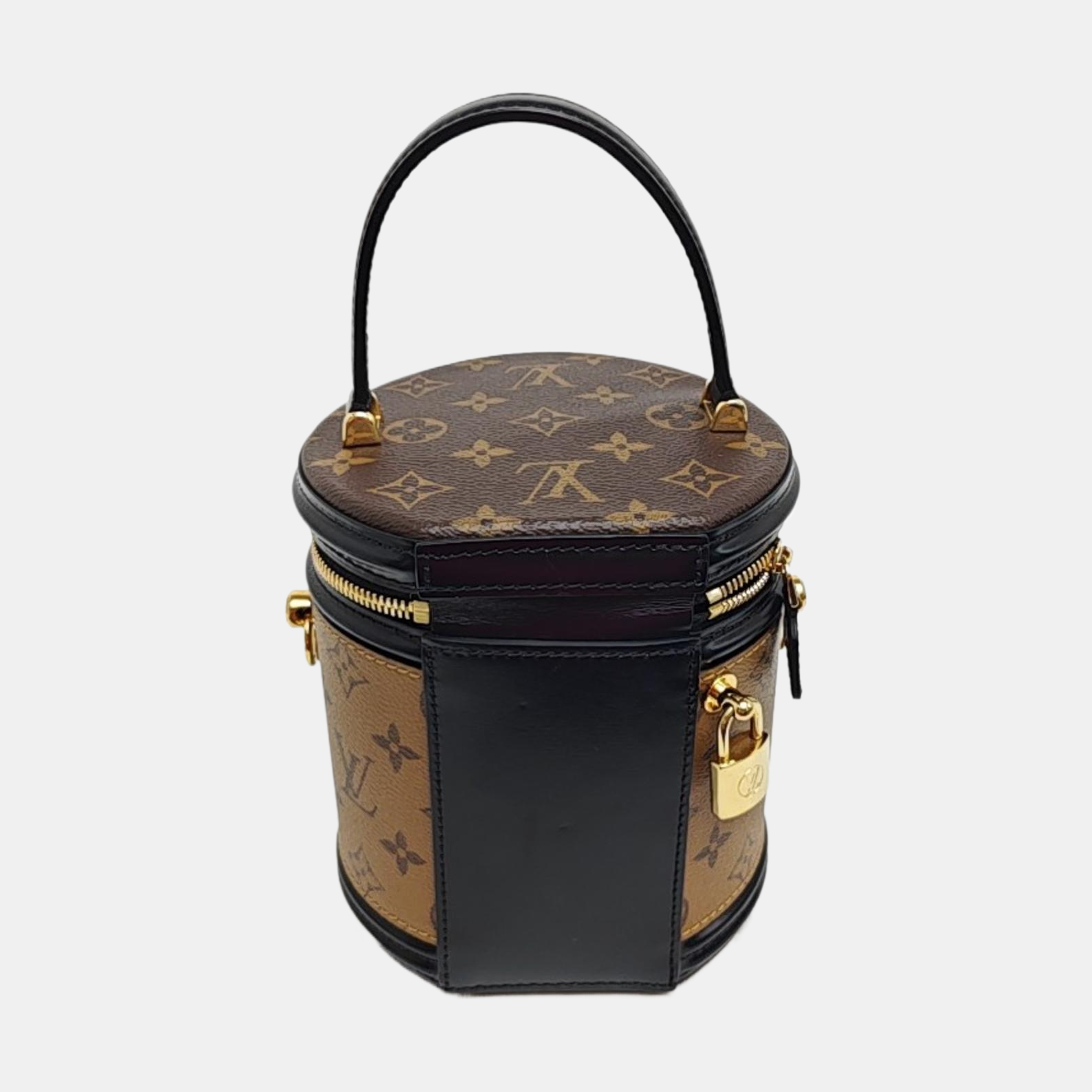 CANNES PM Monogram Coated Canvas Brown