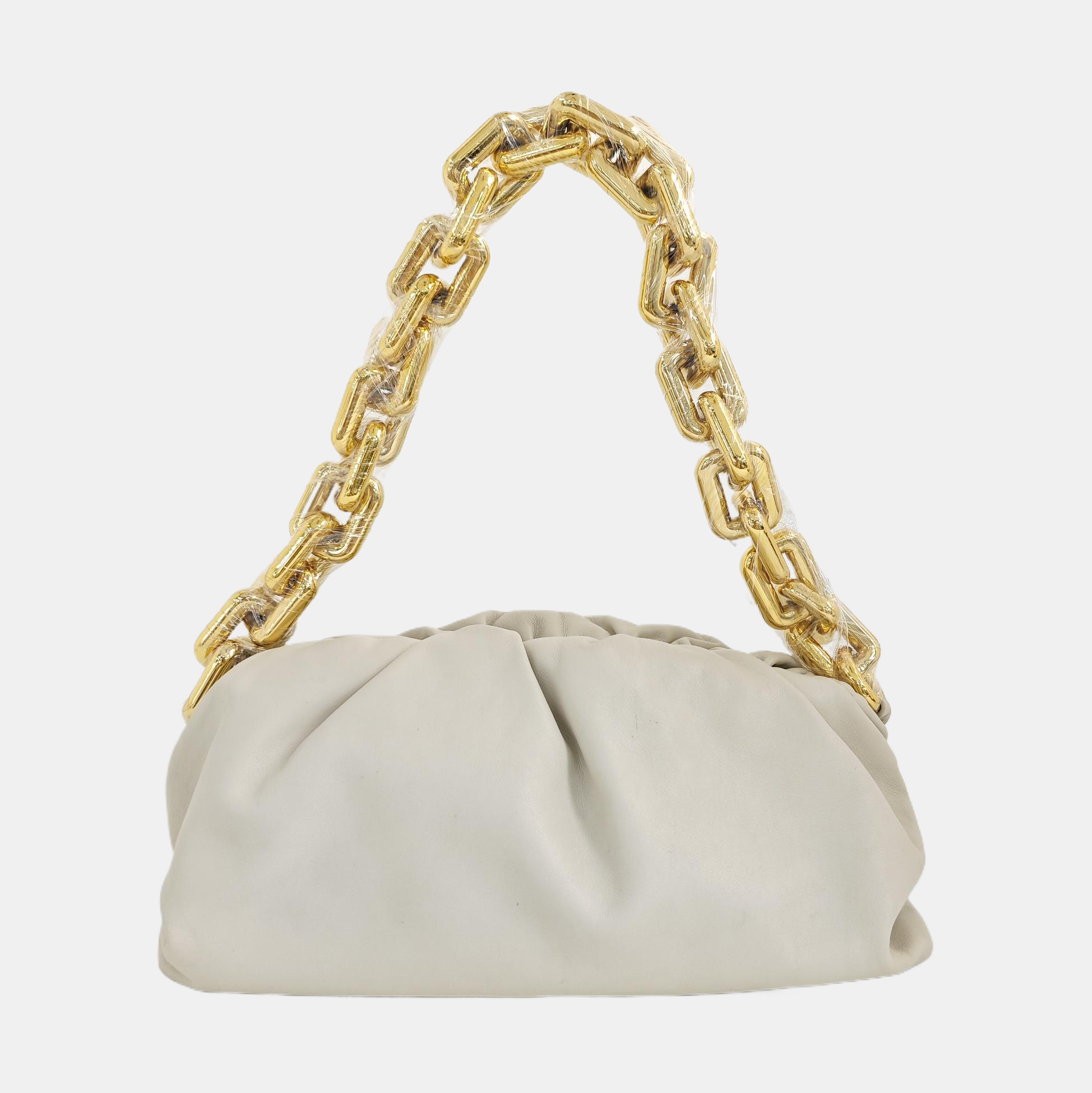 The Pouch Mini Calfskin White
