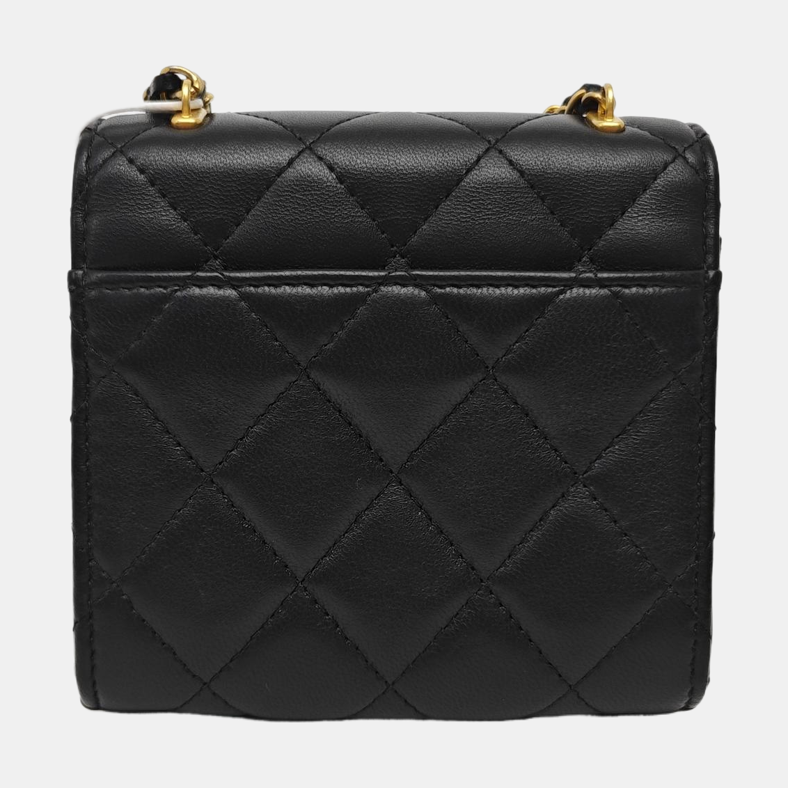 TRENDY CC Quilted Lambskin Black