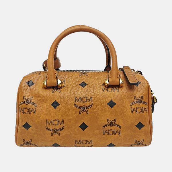 ESSENTIAL Monogram Coated Canvas Brown